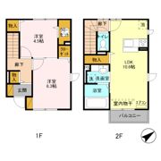 グランメール(ふじみ野) Ⅱの間取り画像