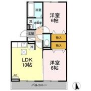 セントレ富沢の間取り画像