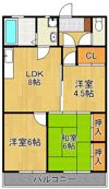 アルテハイム大手町の間取り画像
