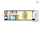 コーポラス伊福の間取り画像