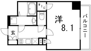 ファステート神戸ティアモの間取り画像