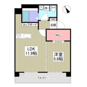R&Hビルの間取り画像