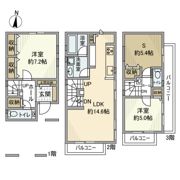 目黒本町戸建の間取り画像