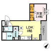 カサデ東瑞江の間取り画像