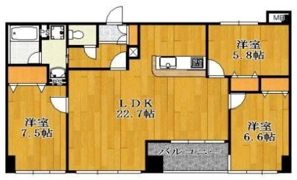 プロスペリテの間取り画像