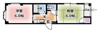 プレアール古川橋Ⅱの間取り画像