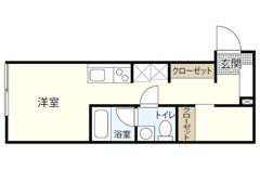 リヴィエール戸坂Ⅳの間取り画像