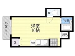 芝野マンションの間取り画像