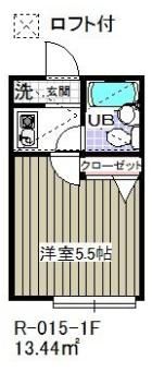 ローズアパート15番館(R-015)の間取り画像