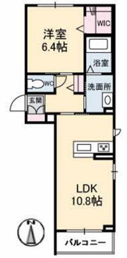 ソレイユコート高柳西町の間取り画像