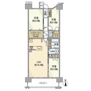 クレストプライムレジデンスパーク五番街の間取り画像
