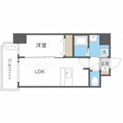 プレサンス梅田東グラッドの間取り画像
