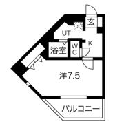 SWISS難波西の間取り画像