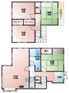 坂口新朝倉借家の間取り画像