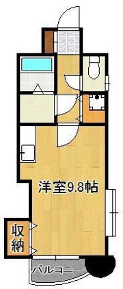 ギャラン小文字の間取り画像