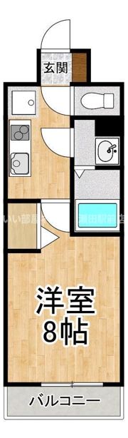 Ray Square 大津の間取り画像