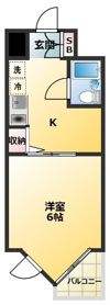 ヘリオス378立川の間取り画像