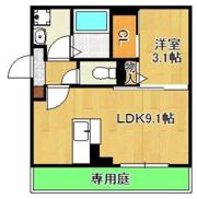 トレス城野貮番館の間取り画像