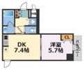 スプランディッド堀江の間取り画像