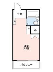 サンライフ平成の間取り画像