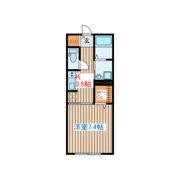 クラビーア柏木の間取り画像