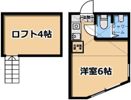 ユナイト田浦 クリスカーティスの間取り画像
