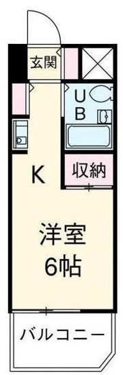 Jフラッツ川口本町の間取り画像