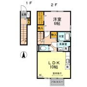 ミールの間取り画像