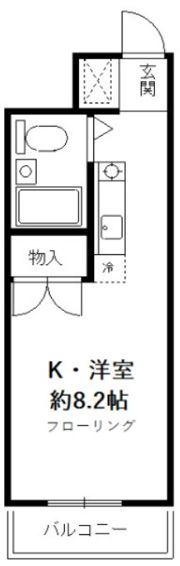 クレールNの間取り画像