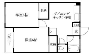 グレース立花2の間取り画像