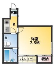 プレイス中村の間取り画像
