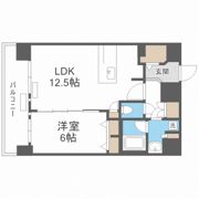 プレサンスOSAKA DOMECITYビーツの間取り画像