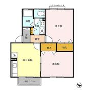 カロンアイリスの間取り画像
