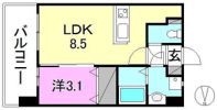アルファプレミアム高砂の間取り画像