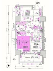 ディームス大井町の間取り画像