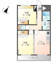 フィオーレツカサⅡの間取り画像