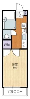 クレセント府中の間取り画像
