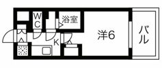 エスリードレジデンス梅田デュオの間取り画像