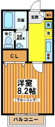 ライフステージ松原の間取り画像