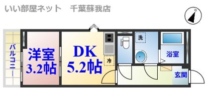 長洲 comfort houseの間取り画像