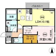 ナーブ屋島 A棟の間取り画像