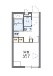 レオパレスアイーダの間取り画像