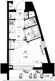 プレスタイル門前仲町の間取り画像