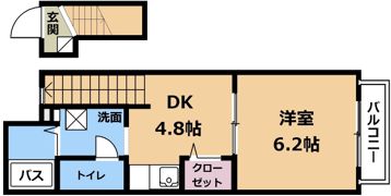 ロハスKの間取り画像