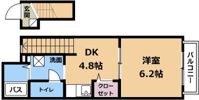 ロハスKの間取り画像