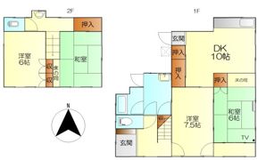 広大広1丁目11番戸建の間取り画像
