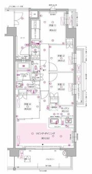 ガーラ・レジデンス三鷹シャインパークスの間取り画像