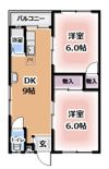 奥野マンションの間取り画像