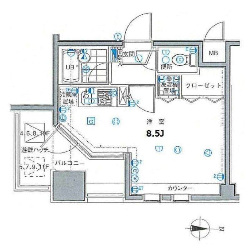 間取図