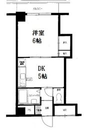 ローズコーポ天満東の間取り画像